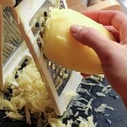 Geriebene Kartoffeln